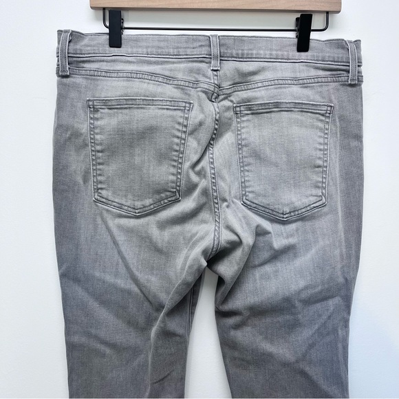 Pistola Distressed Skinny Jeans Grey Gray Raw Hem Size 32 - Picture 7 of 10